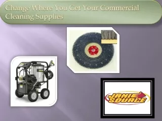 Change Where You Get Your Commercial Cleaning Supplies