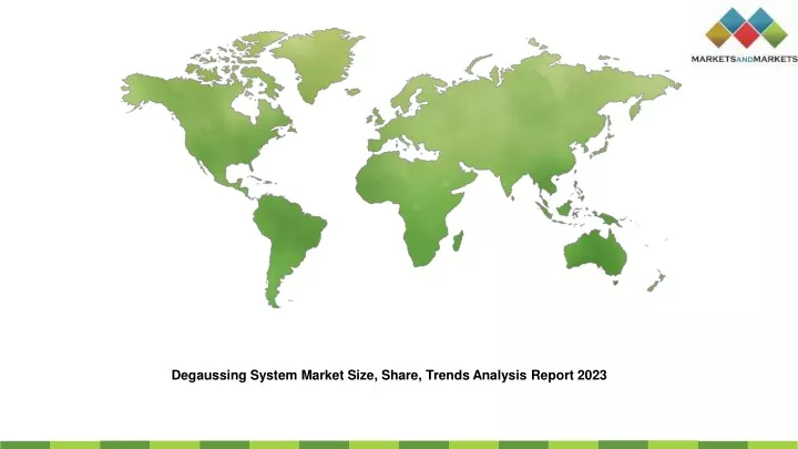 degaussing system market size share trends