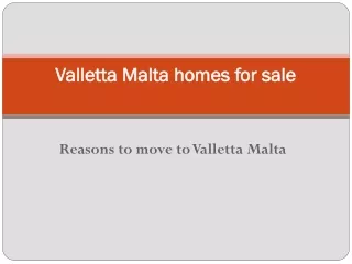 Reasons to move to Valletta Malta |AMAZING VALLETTA HOUSE