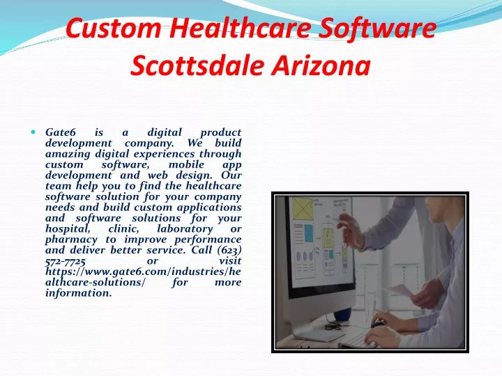 custom healthcare software scottsdale arizona