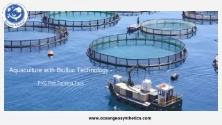 Biofloc Fish Tank System - PVC Fish Farming Tank.