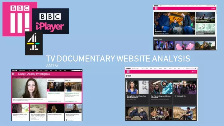 tv documentary website analysis