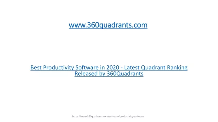 www 360quadrants com