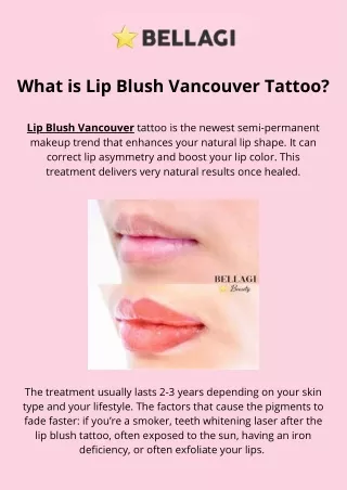 Lip Blush Vancouver
