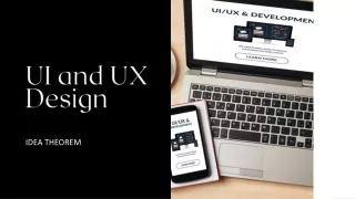ui and ux design