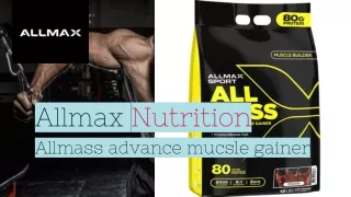 ALLMASS | Rapid mass gain Catalyst - Allmax Nutrition