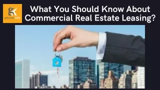 Important Things You Need to Know About Commercial Real Estate Leasing