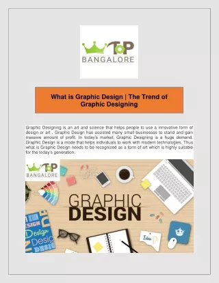 What is Graphic Design | The Trend of Graphic Designing