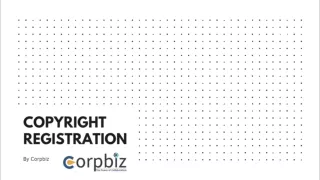 Copyright Registration - Corpbiz