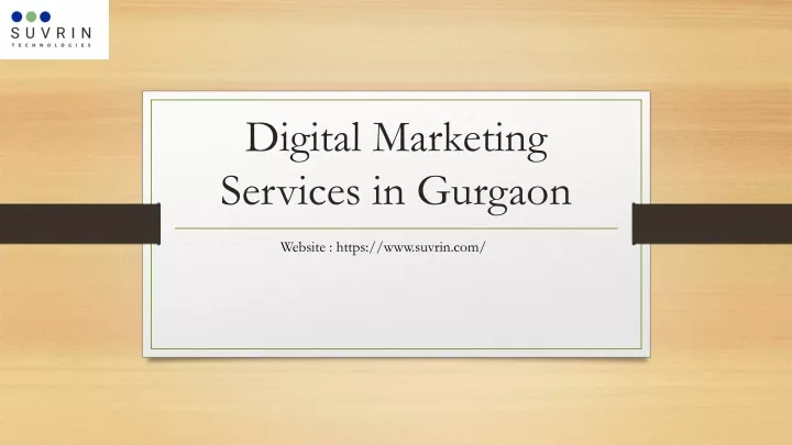 digital marketing services in gurgaon