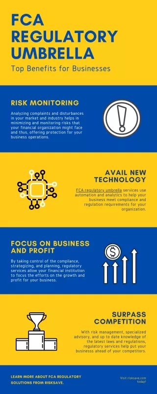 FCA Regulatory Umbrella: Top Benefits for Your Business