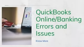 Why QuickBooks Program Not Connecting with Bank Error 102, 106, 103, 109
