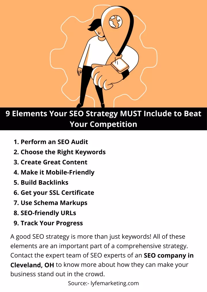 9 elements your seo strategy must include to beat