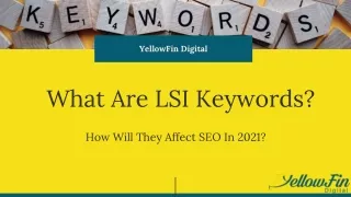 What Are LSI Keywords?