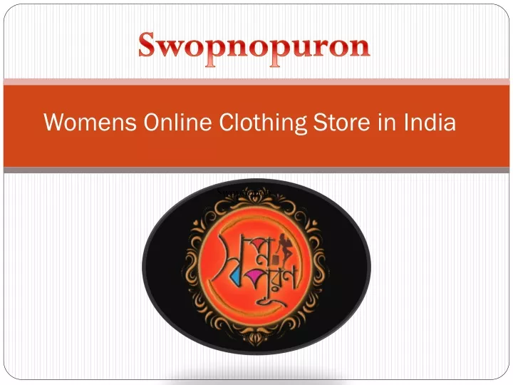 womens online clothing store in india
