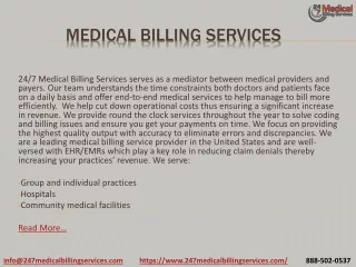 medical billing services