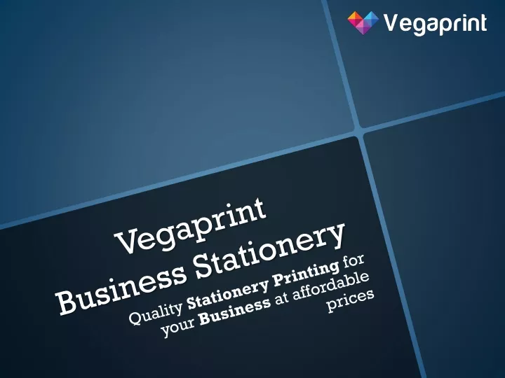 vegaprint business stationery