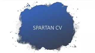 CV & Linkedin Profile Writing Services in UK - Spartan CV