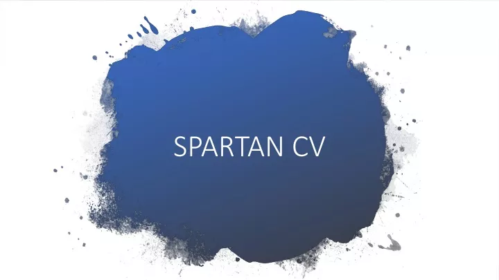 spartan cv