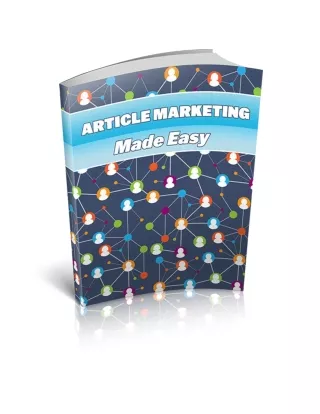 Article Marketing Made Easy