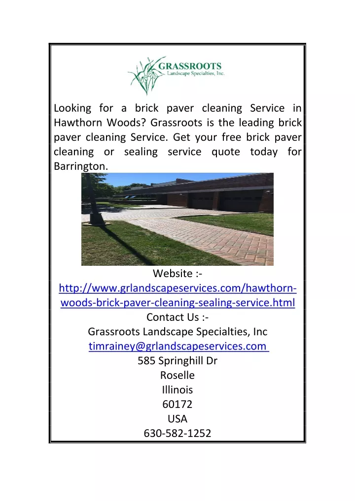 looking for a brick paver cleaning service
