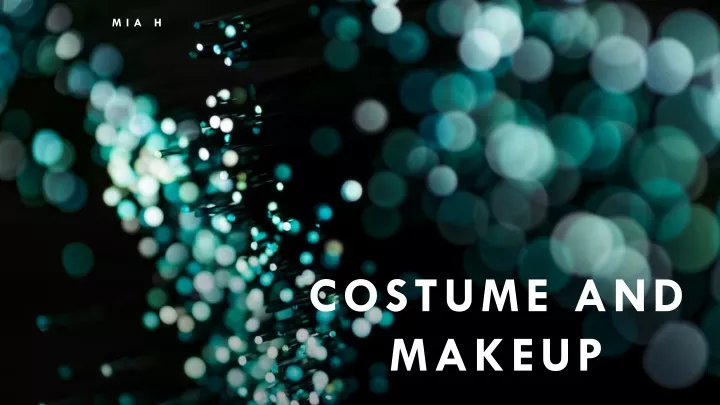 costume and makeup