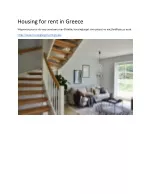 Housing for rent in Greece - slide 1