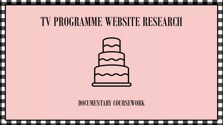 tv programme website research
