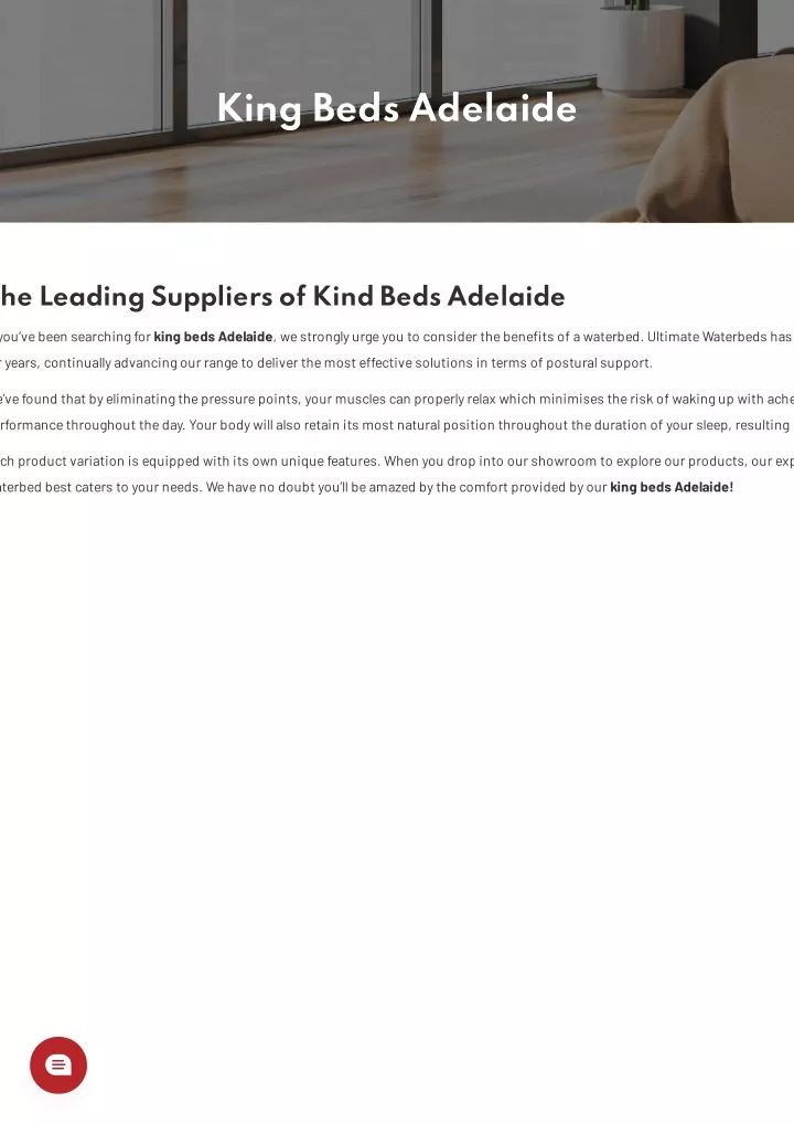 king beds adelaide