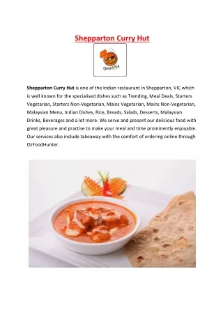 shepparton curry hut