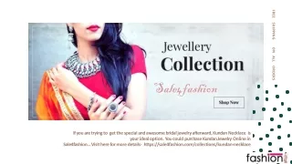 Jewellery (ज्वेलरी) - Buy Jewellery Online at Best Cheapest prices at Sale4fashion