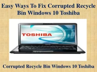 easy ways to fix corrupted recycle bin windows