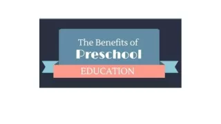 Importance of Pre-School Education for Children