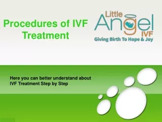 Procedures of IVF Treatment