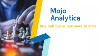 Best Buy Sell Signal Software In India