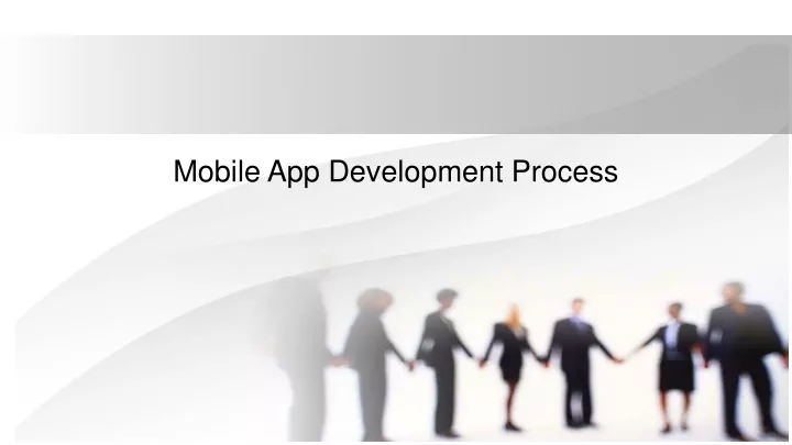 mobile app development process