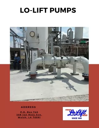 lo lift pumps
