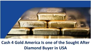 Cash 4 Gold America Will Pay You Cash for Selling Off Your Engagement Ring