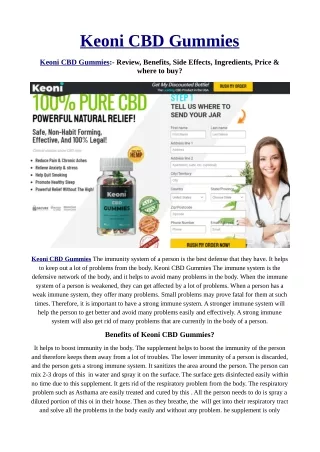 keoni cbd gummies
