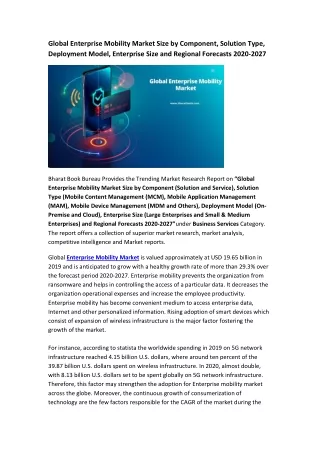 global enterprise mobility market size