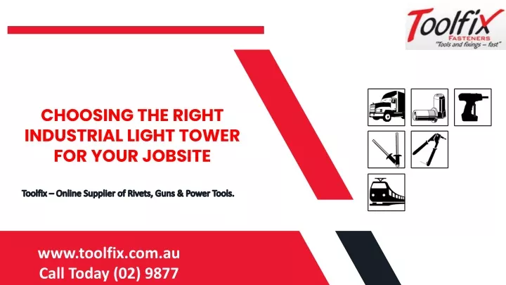 choosing the right industrial light tower