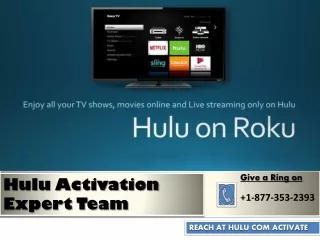 Method To Activate Hulu Account On Roku Easily