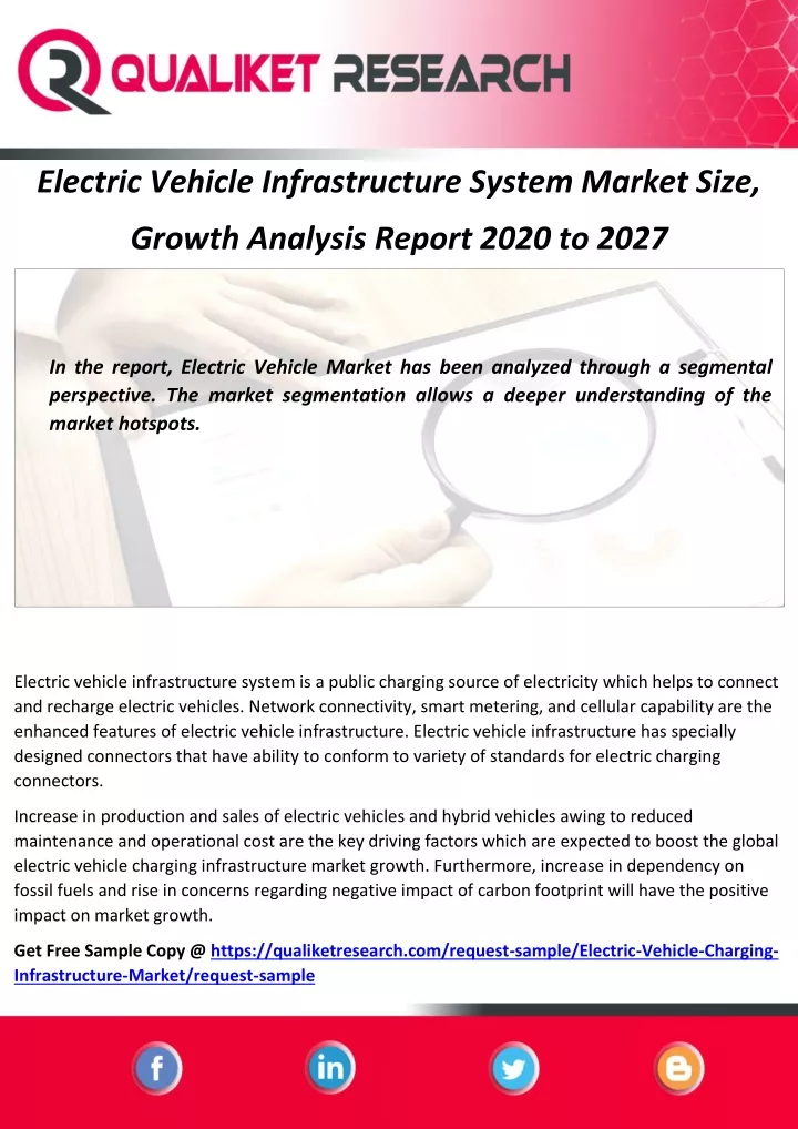 electric vehicle infrastructure system market size