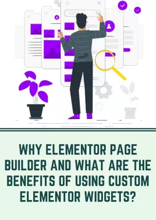 Why Elementor Page Builder and What are the Benefits of Using Custom Elementor Widgets?