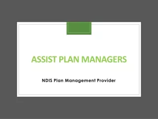 NDIS Plan Management Perth