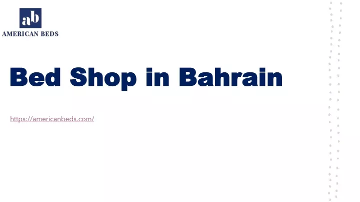 bed shop in bahrain