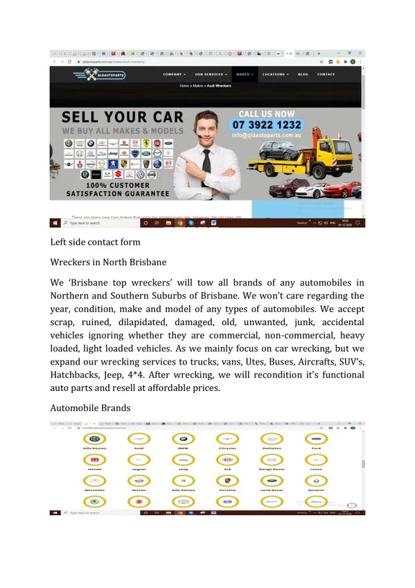 Car Wreckers Brisbane