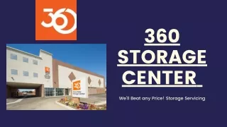 Hire 360 storage services with unbeatable features