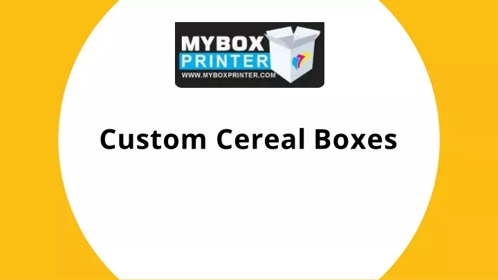 custom cereal boxes