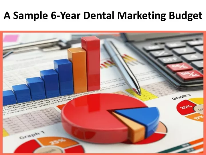 a sample 6 year dental marketing budget